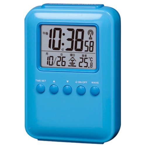 Amazon.co.jp: SMARTEK(スマーテック) 電波デジタル目覚まし時計 温度